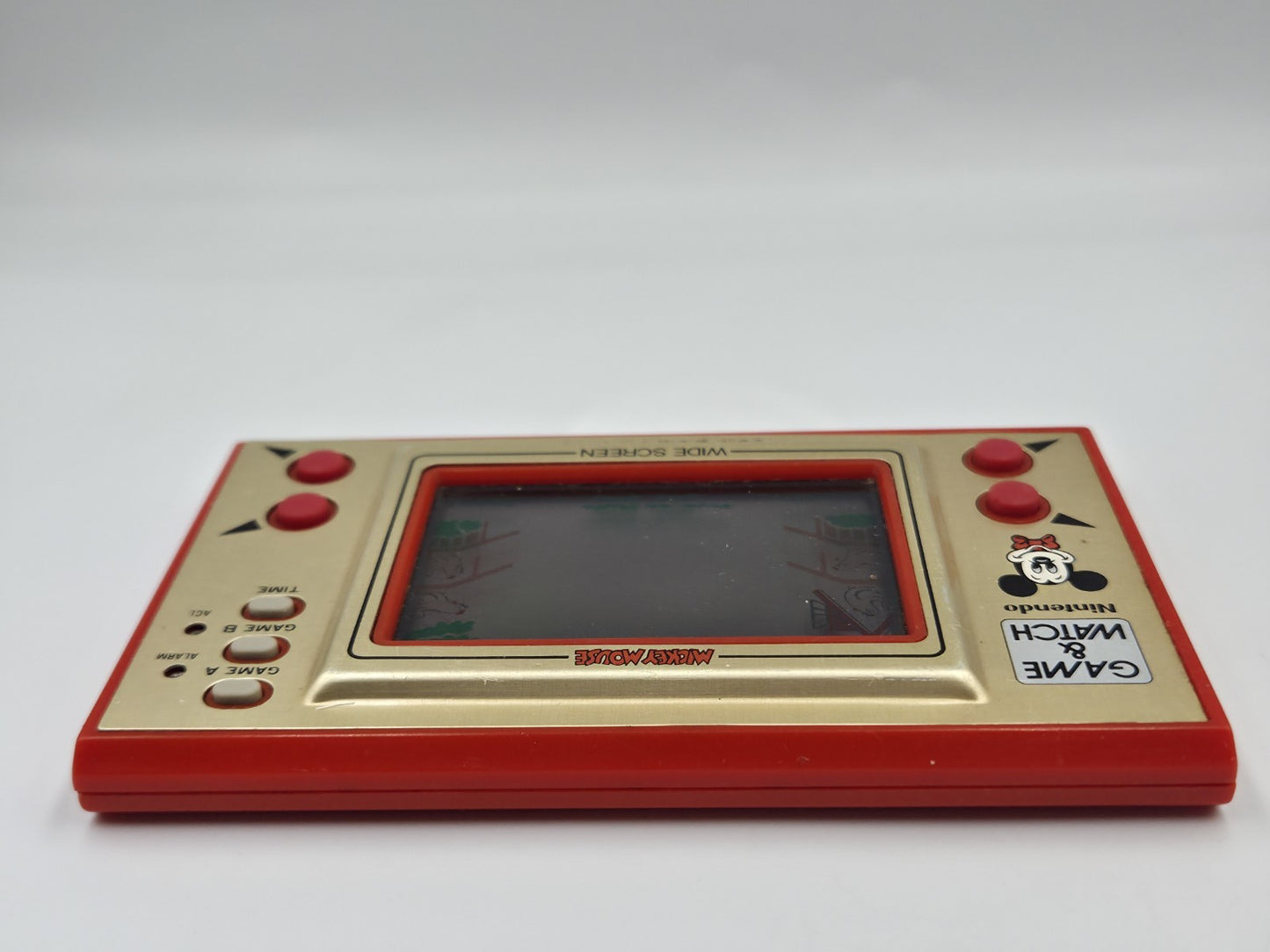 Nintendo Game & Watch Mickey Mouse Konsole Console 1981 Wide Screen