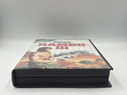 Sega Master System Spiel Rambo III mit OVP und Anleitung Multi Language 