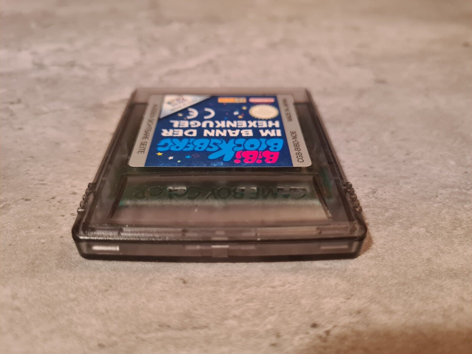 Nintendo Game Boy Color Bibi Blocksberg Im Bann der Hexenkugel NOE Modul - T-Retro-Games 