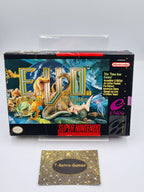SNES Super Nintendo E.V.O. Search for Eden mit OVP und Anleitung NTSC-USA - T-Retro-Games 
