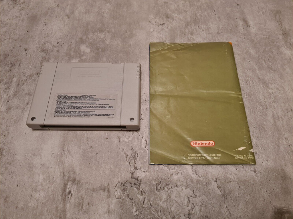 SNES Super Nintendo Metal Combat Falcon's Revenge mit OVP und Anleitung FAH - T-Retro-Games 