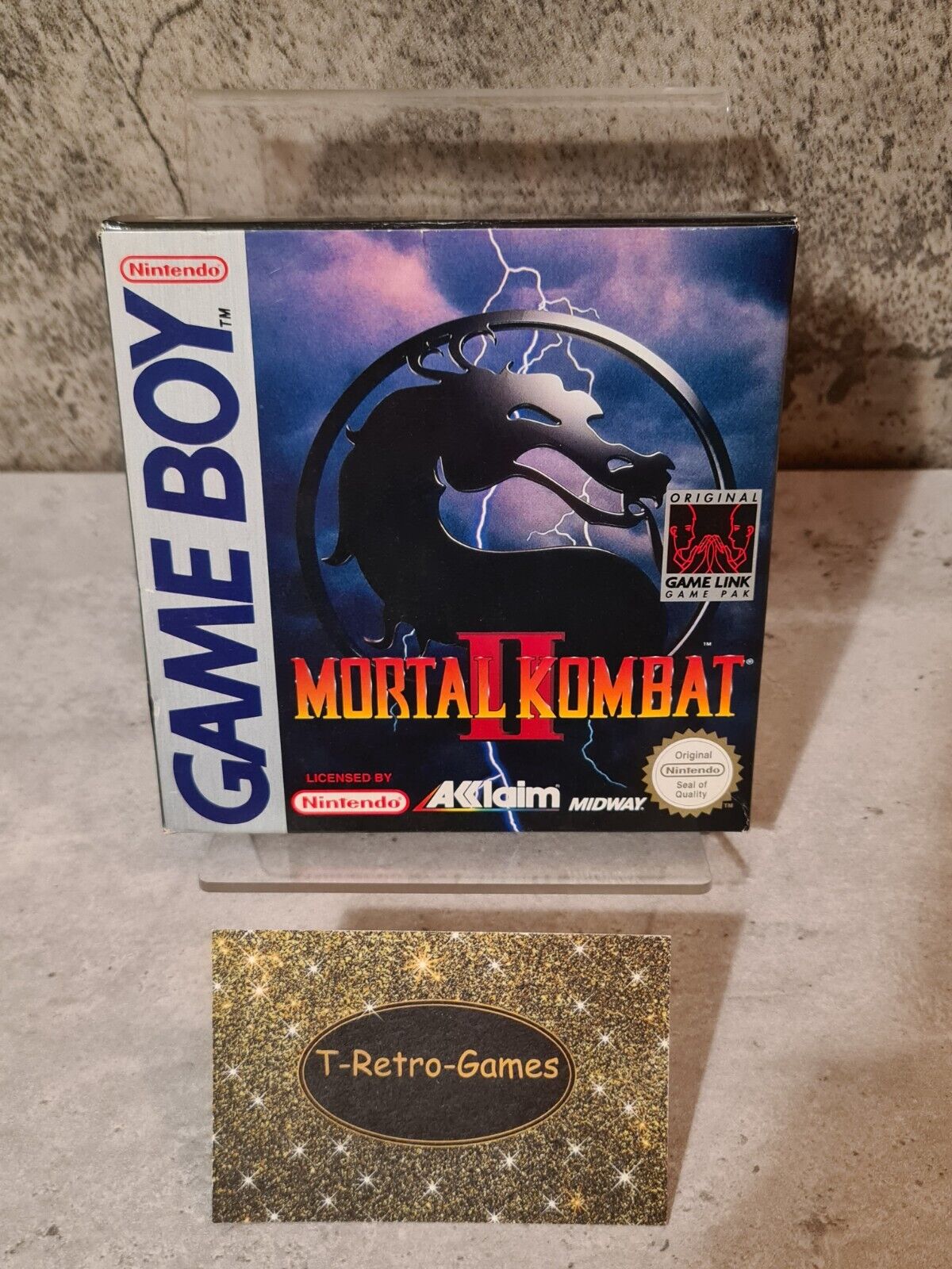 Nintendo Game Boy Mortal Kombat II mit OVP und Anleitung EUR - T-Retro-Games 