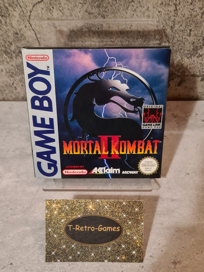 Nintendo Game Boy Mortal Kombat II mit OVP und Anleitung EUR - T-Retro-Games 