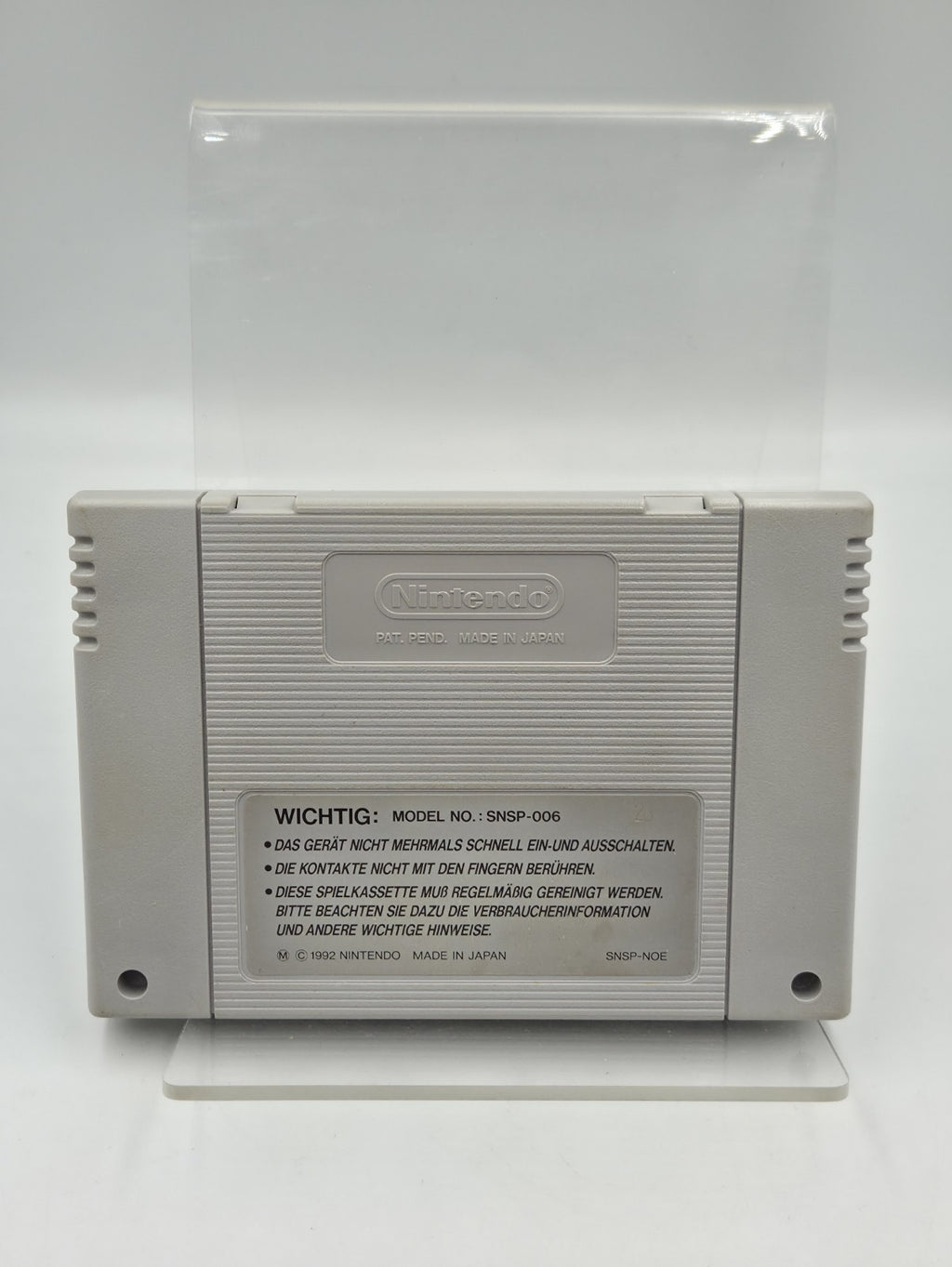 SNES Super Nintendo Wing Commander Modul NOE / SFRG