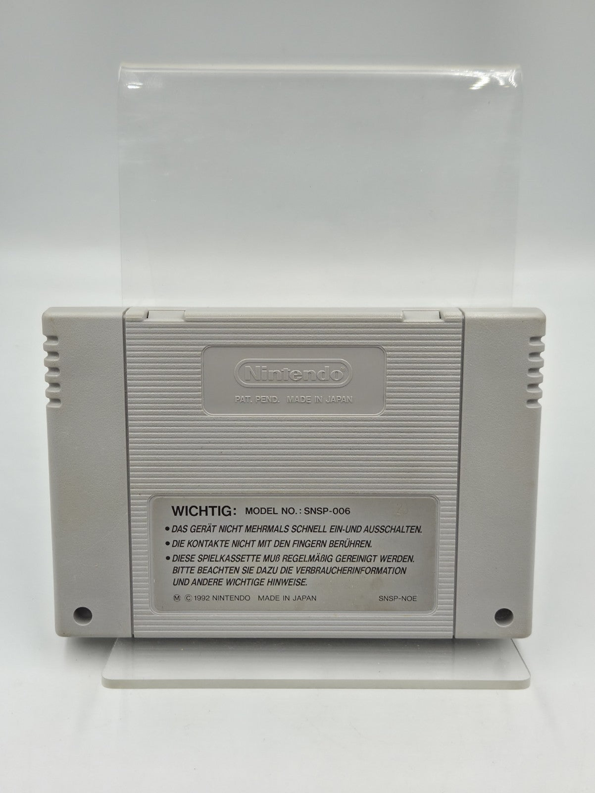 SNES Super Nintendo Wing Commander Modul NOE / SFRG