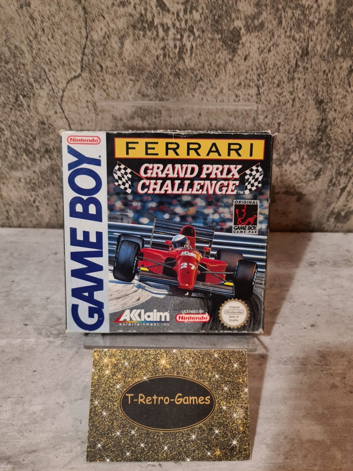 Nintendo Game Boy Classic Ferrari Grand Prix Challenge mit OVP und Anleitung NOE - T-Retro-Games 