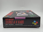Super Nintendo Stereo A/V Kabel OVP