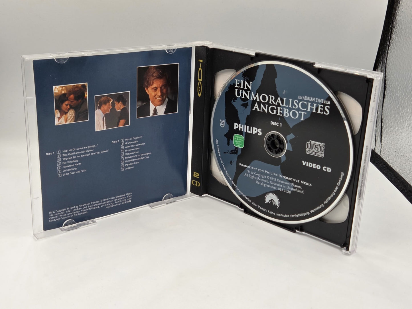 Philips CD-i Video CD Ein unmoralisches Angebot 2 Discs