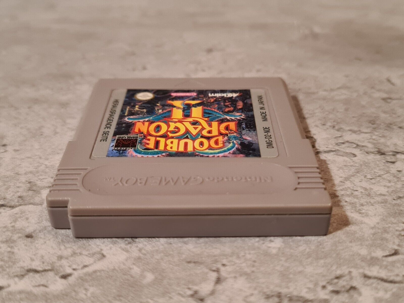 Nintendo Game Boy Classic Spiel Double Dragon II Modul NOE - T-Retro-Games 