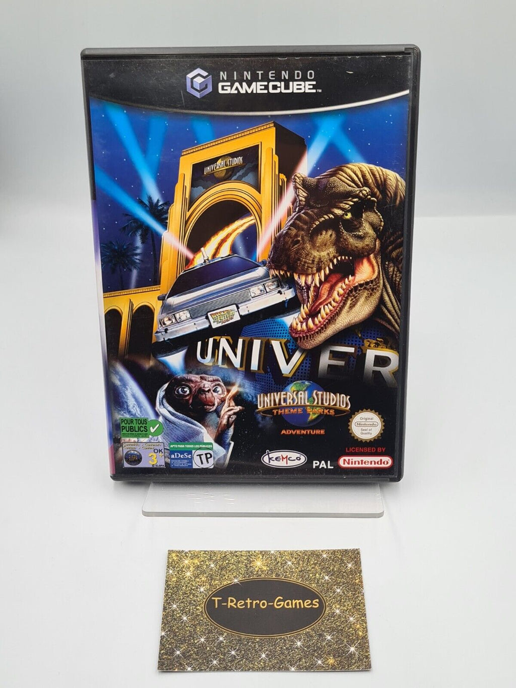 GameCube Universal Studios Theme Park Adventures mit OVP und Anleitung EUR - T-Retro-Games 