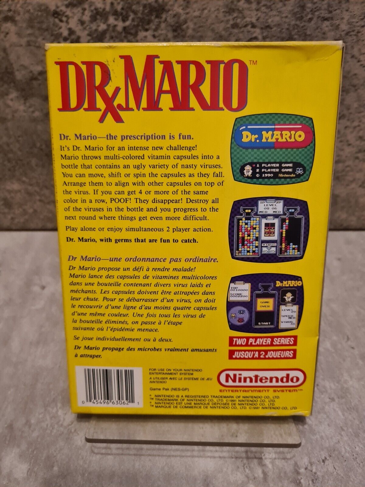 NES Dr. Mario mit OVP und Anleitung FAH - T-Retro-Games 