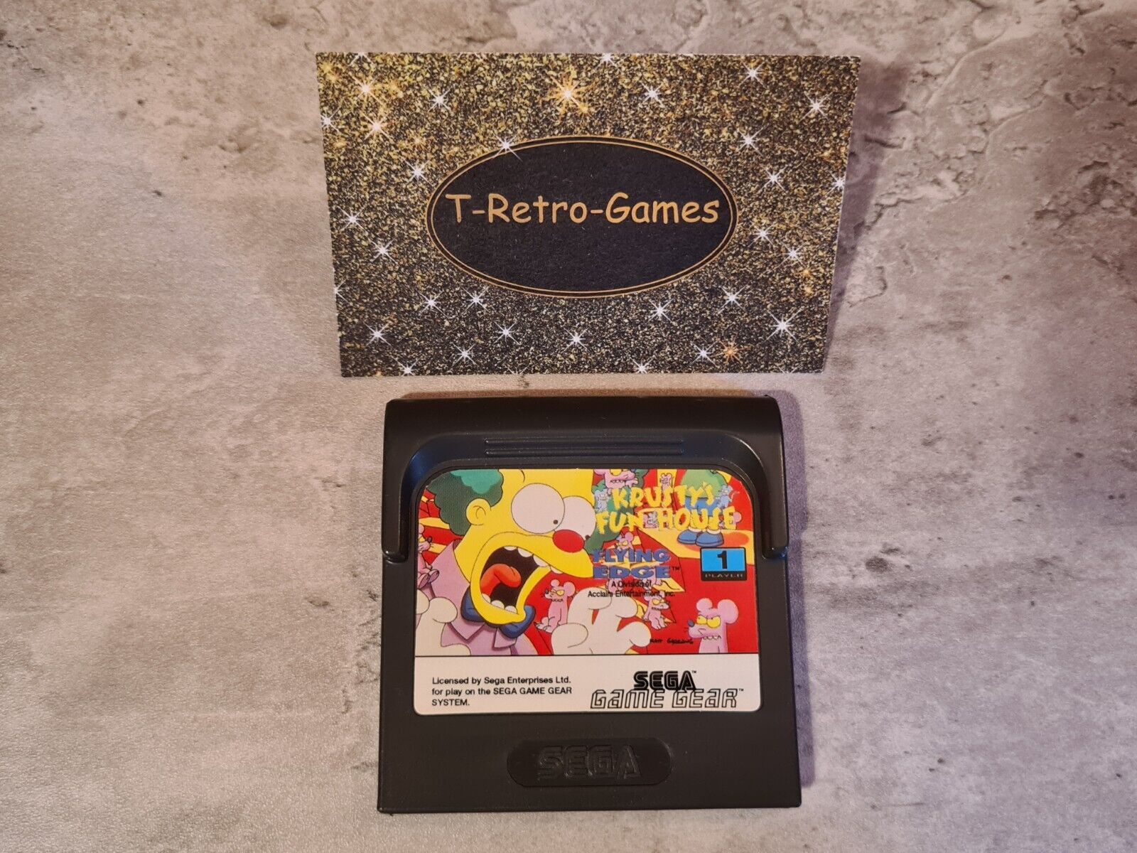 Sega Game Gear Modul Krusty's Fun House - T-Retro-Games 