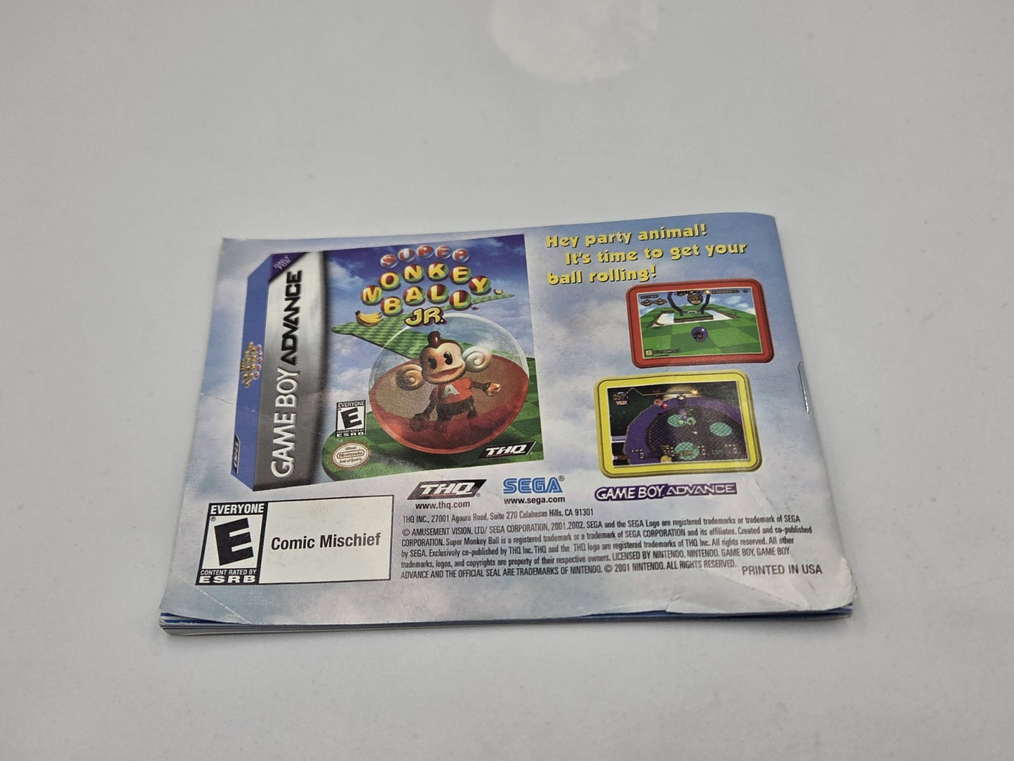 Nintendo Game Boy Advance Sonic Advance 2 mit OVP und Anleitung USA