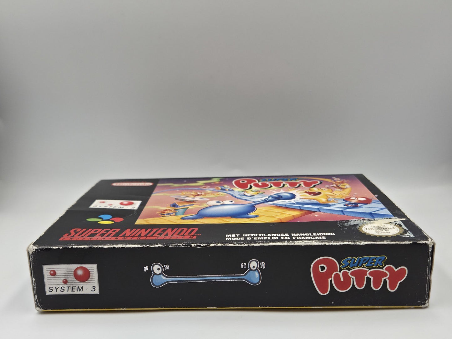 SNES Super Nintendo Super Putty mit OVP und Anleitung FAH