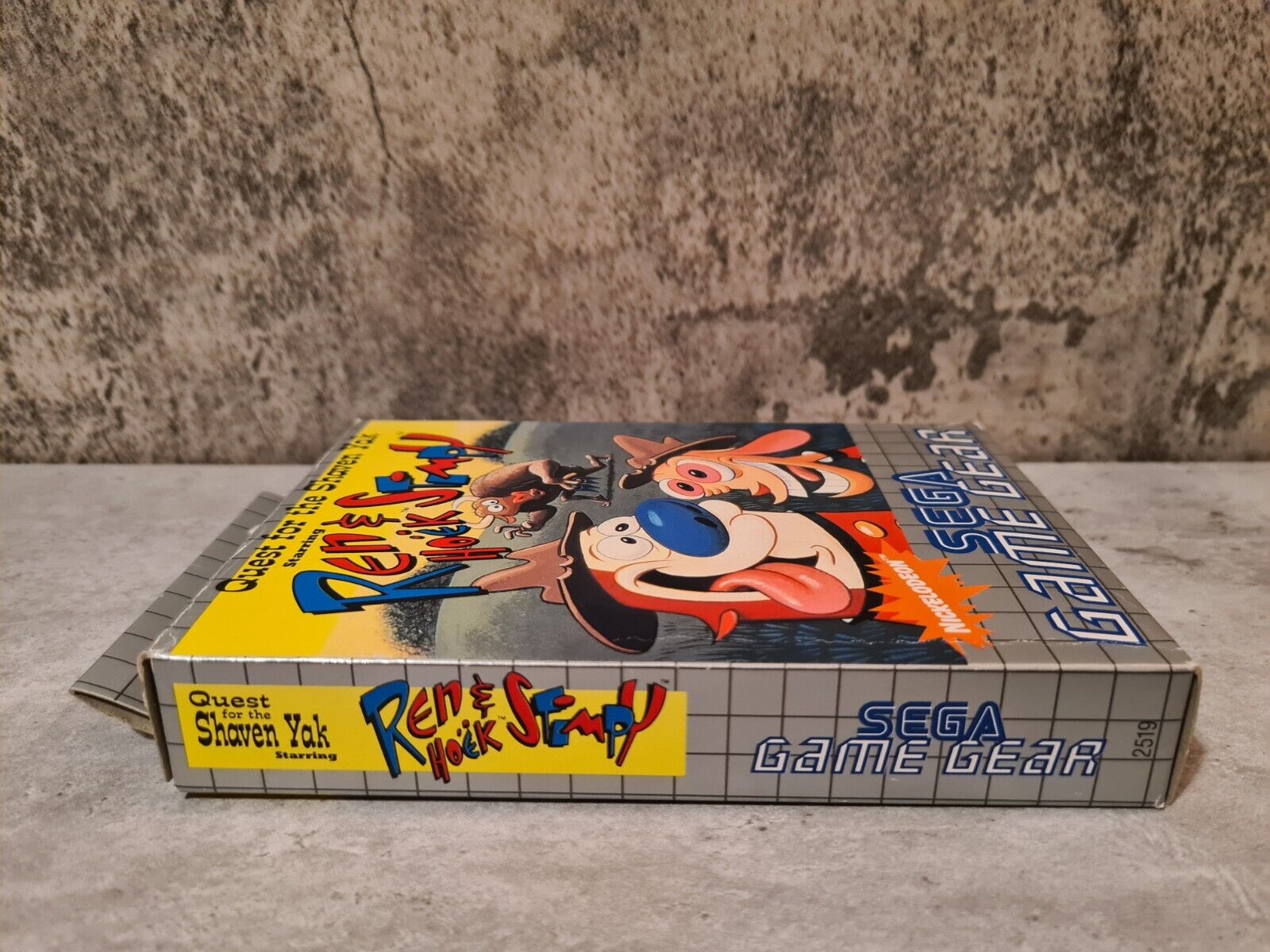 Game Gear The Ren & Stimpy Show Quest for the Shaven Yak mit OVP + Anleitung - T-Retro-Games 