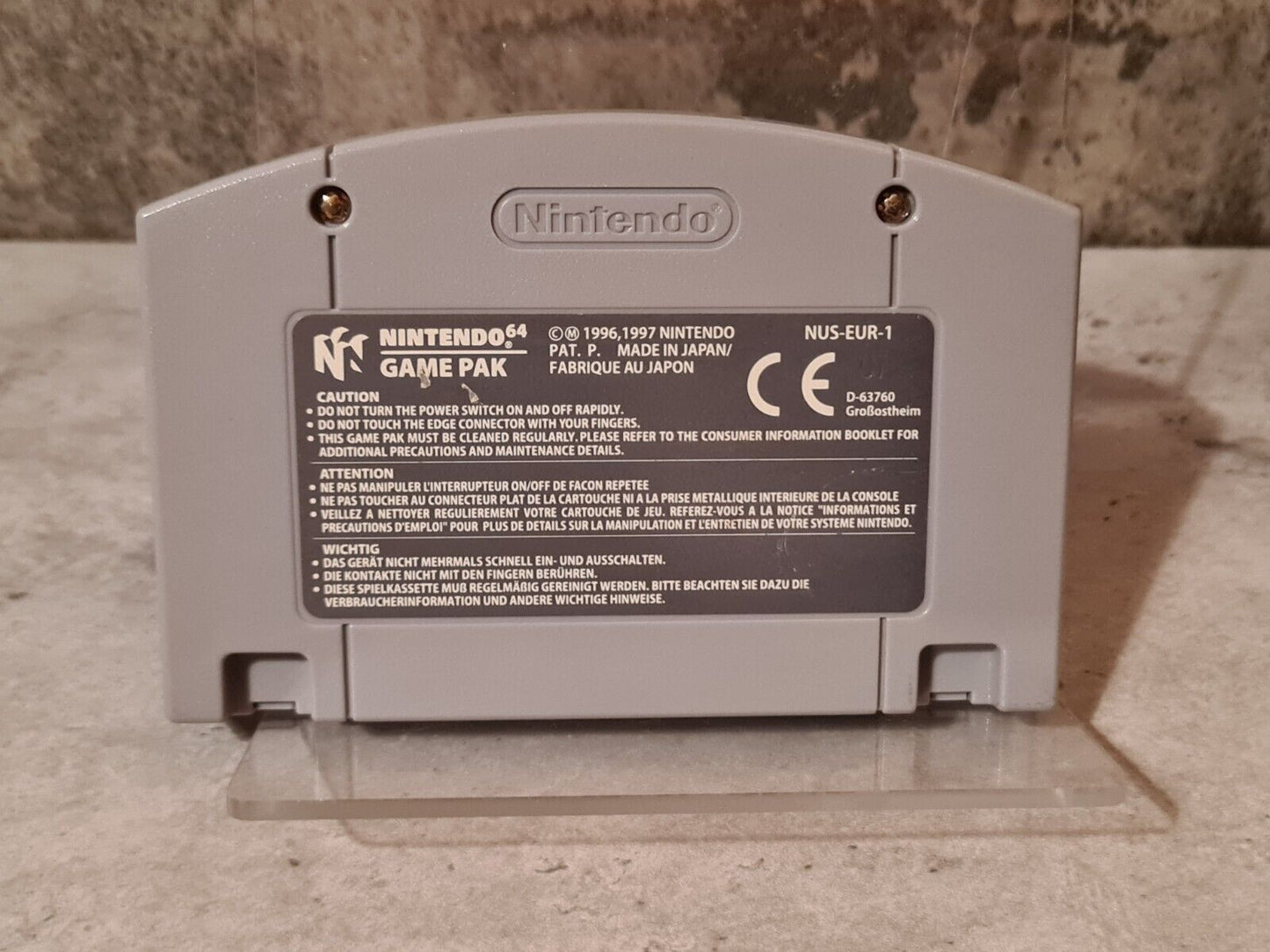 N64 Nintendo 64 Nuclear Strike 64 Modul NOE - T-Retro-Games 