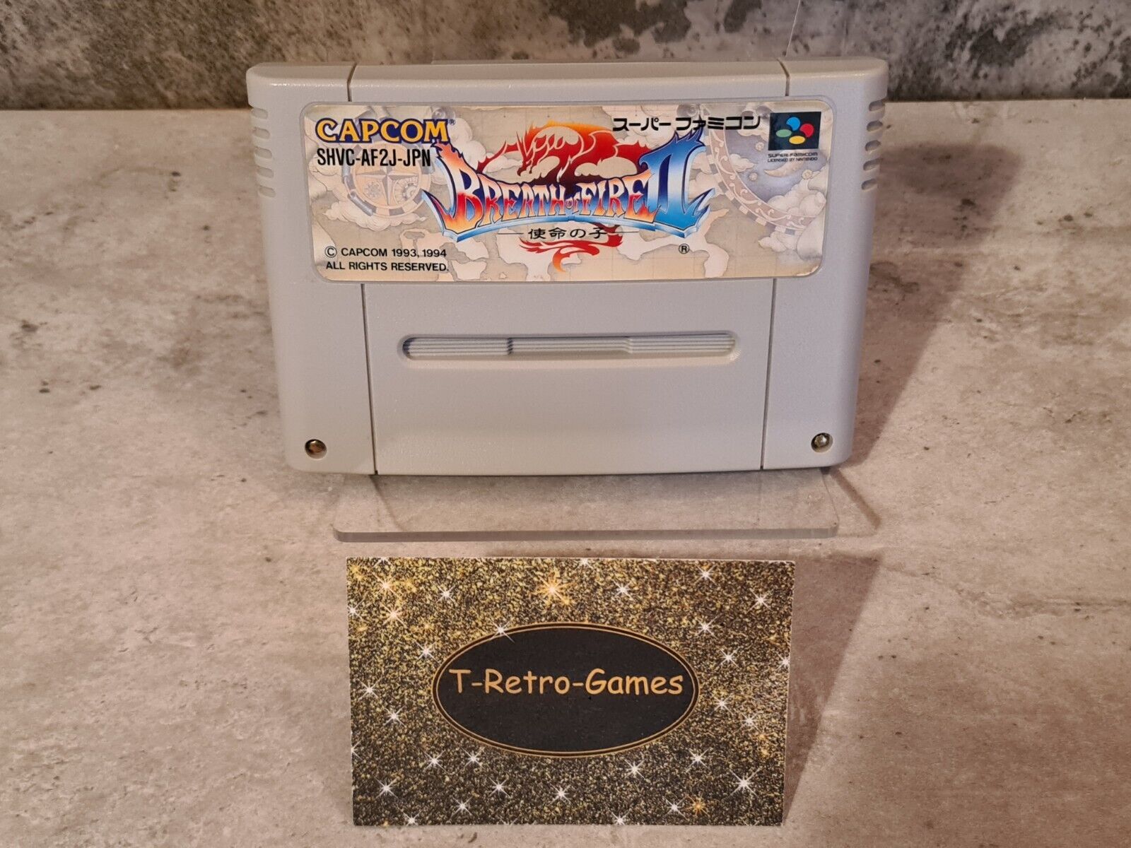 SFC Super Famicom NTSC-J Breath of Fire II Modul Japan - T-Retro-Games 