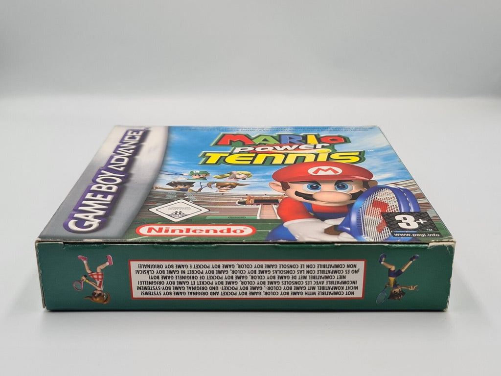 Nintendo Game Boy Advance Mario Power Tennis mit OVP und Anleitung EUR - T-Retro-Games 