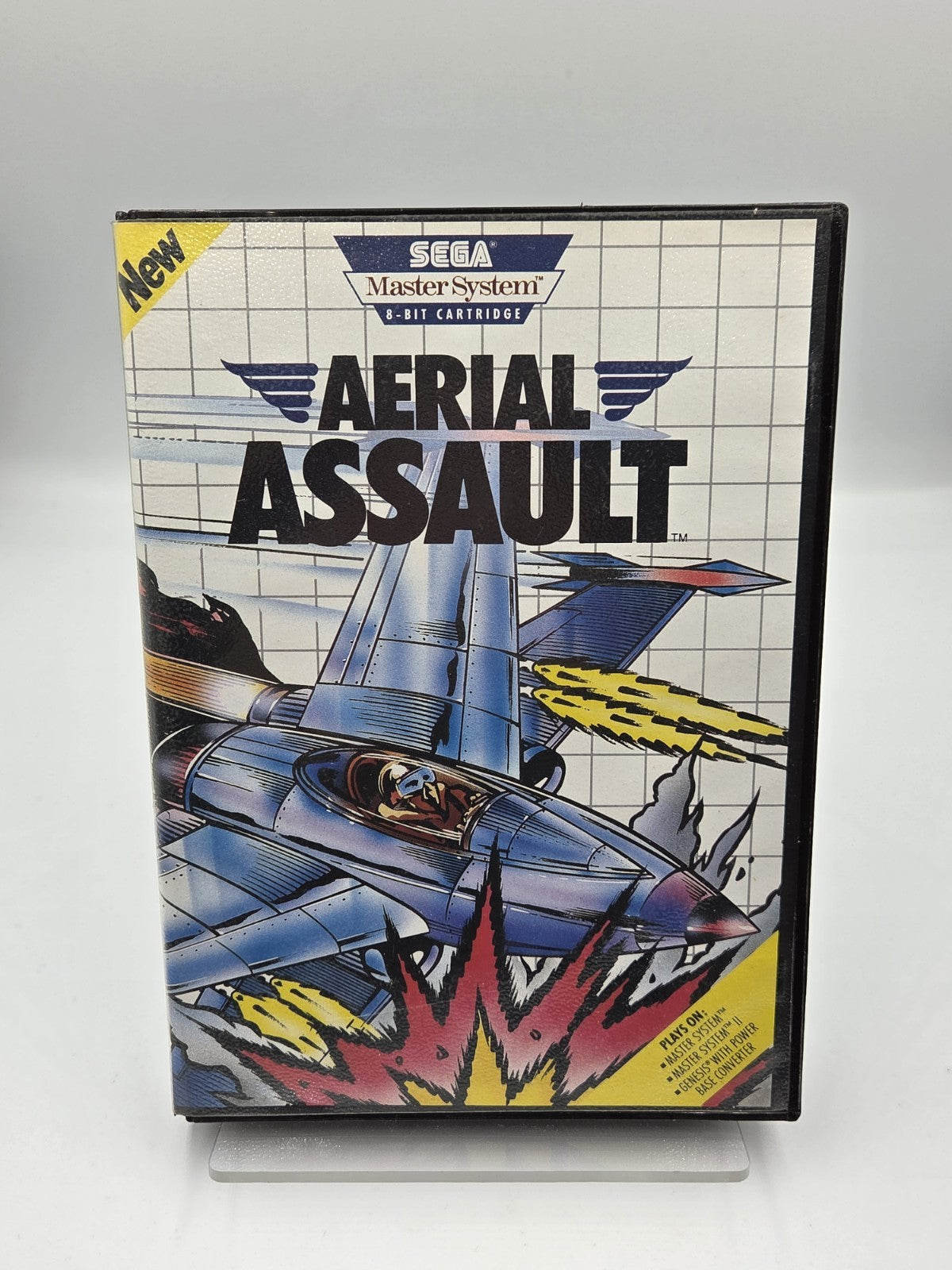 Sega Master System Aerial Assault mit OVP und Anleitung USA