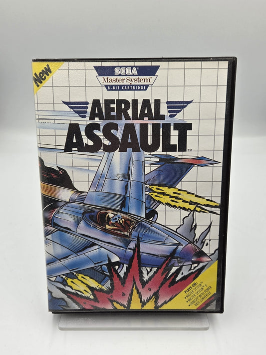 Sega Master System Aerial Assault mit OVP und Anleitung USA