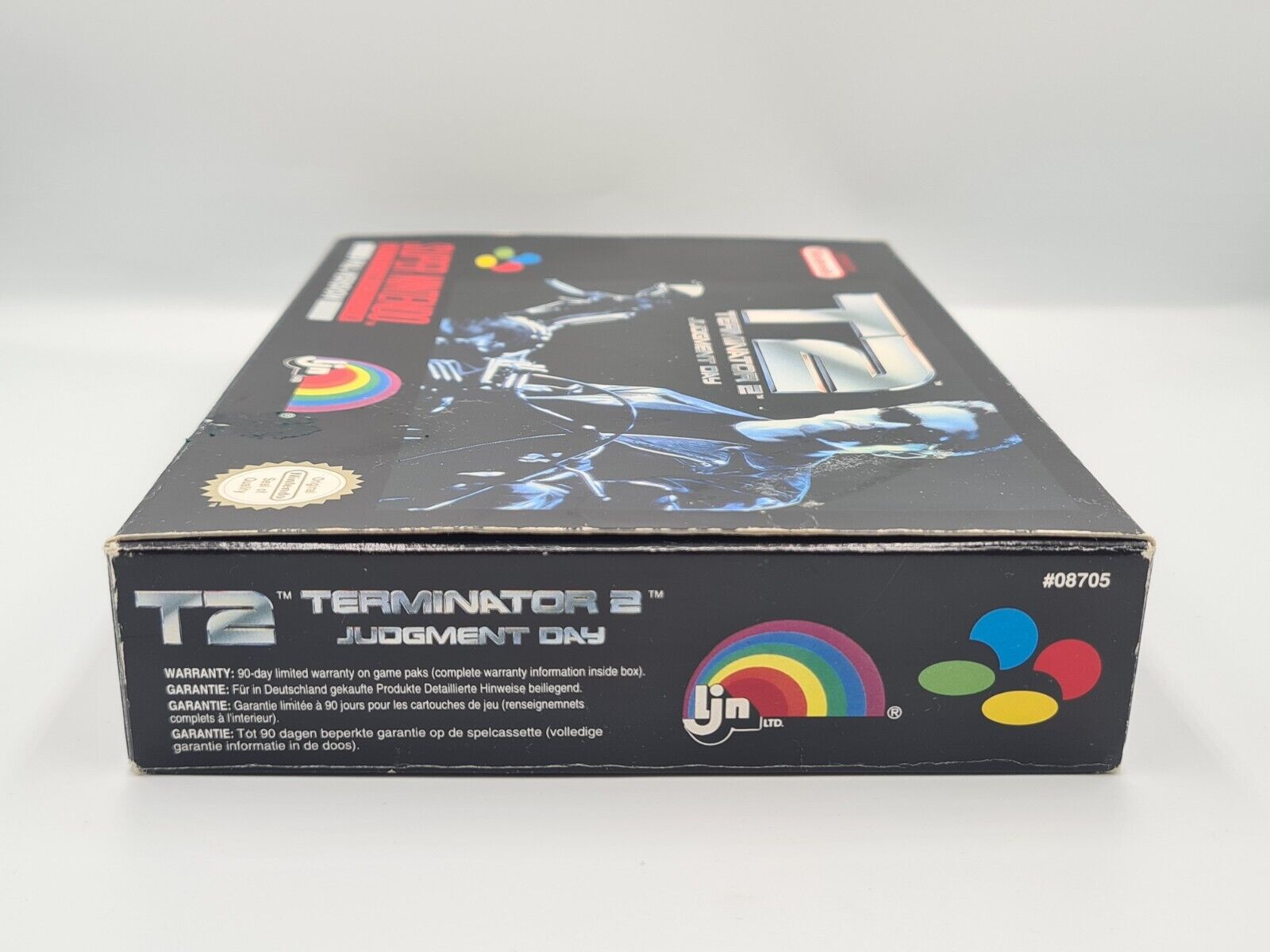 SNES Super Nintendo T2 Terminator 2 Judgment Day mit OVP und Anleitung UKV - T-Retro-Games 