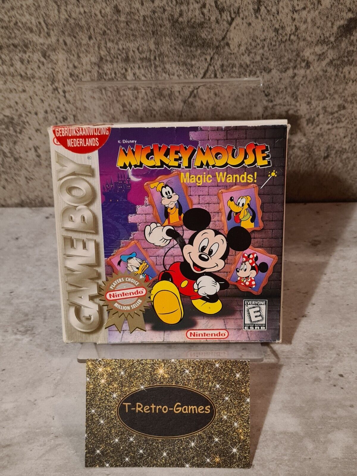 Nintendo Game Boy Classic Mickey Mouse Magic Wands! mit OVP und Anleitung USA - T-Retro-Games 