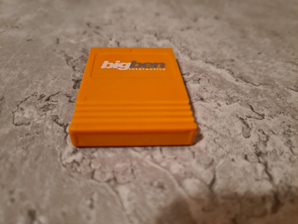 Nintendo Gamecube Memory Card 64 MB BigBen Orange - T-Retro-Games 