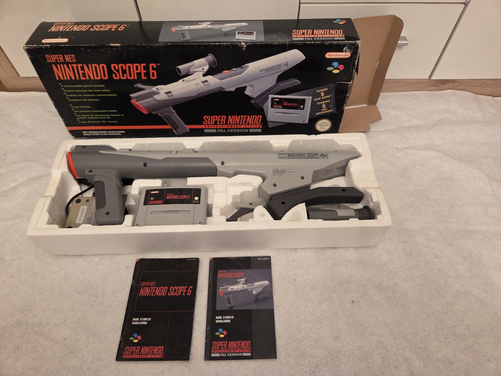 SNES Super NES Nintendo Scope 6 FAH OVP