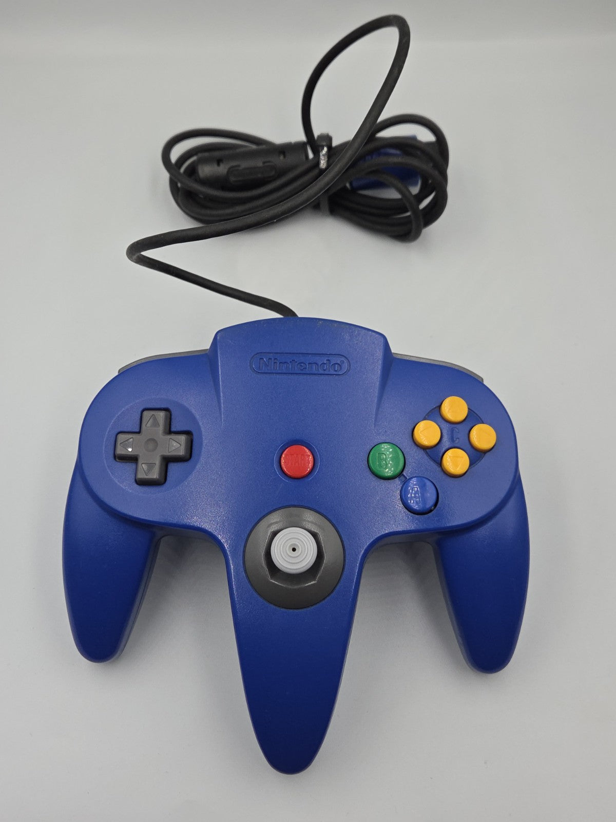 N64 Nintendo 64 Controller Joystick Blau Blue OVP EUR