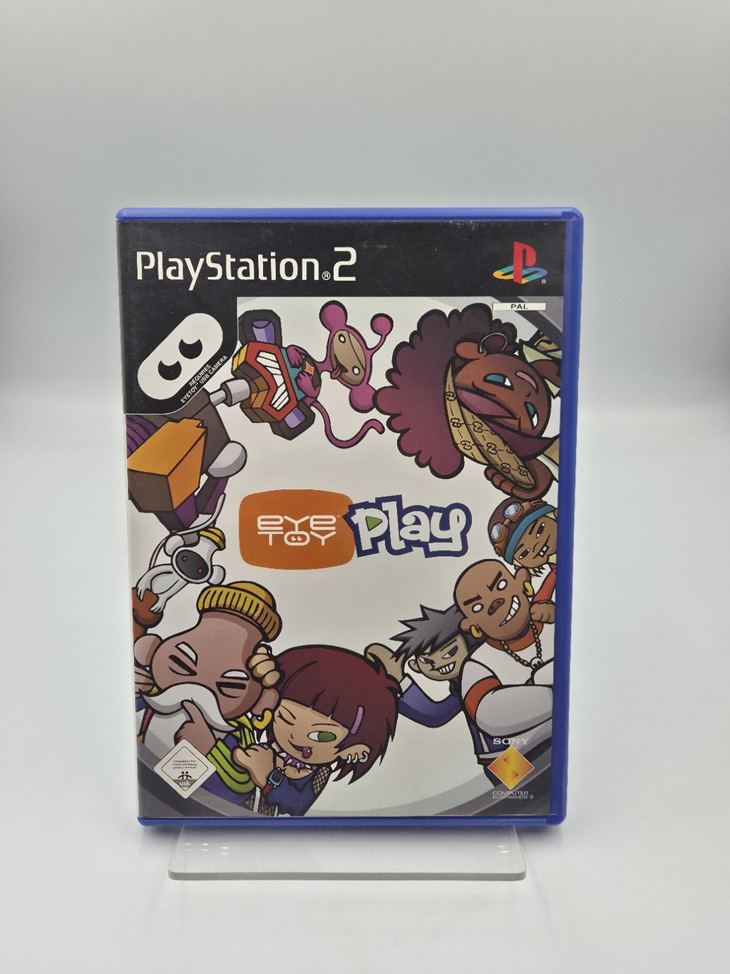 PS2 Playstation 2 Spiel Eye Toy Play mit OVP und Anleitung Deutsch