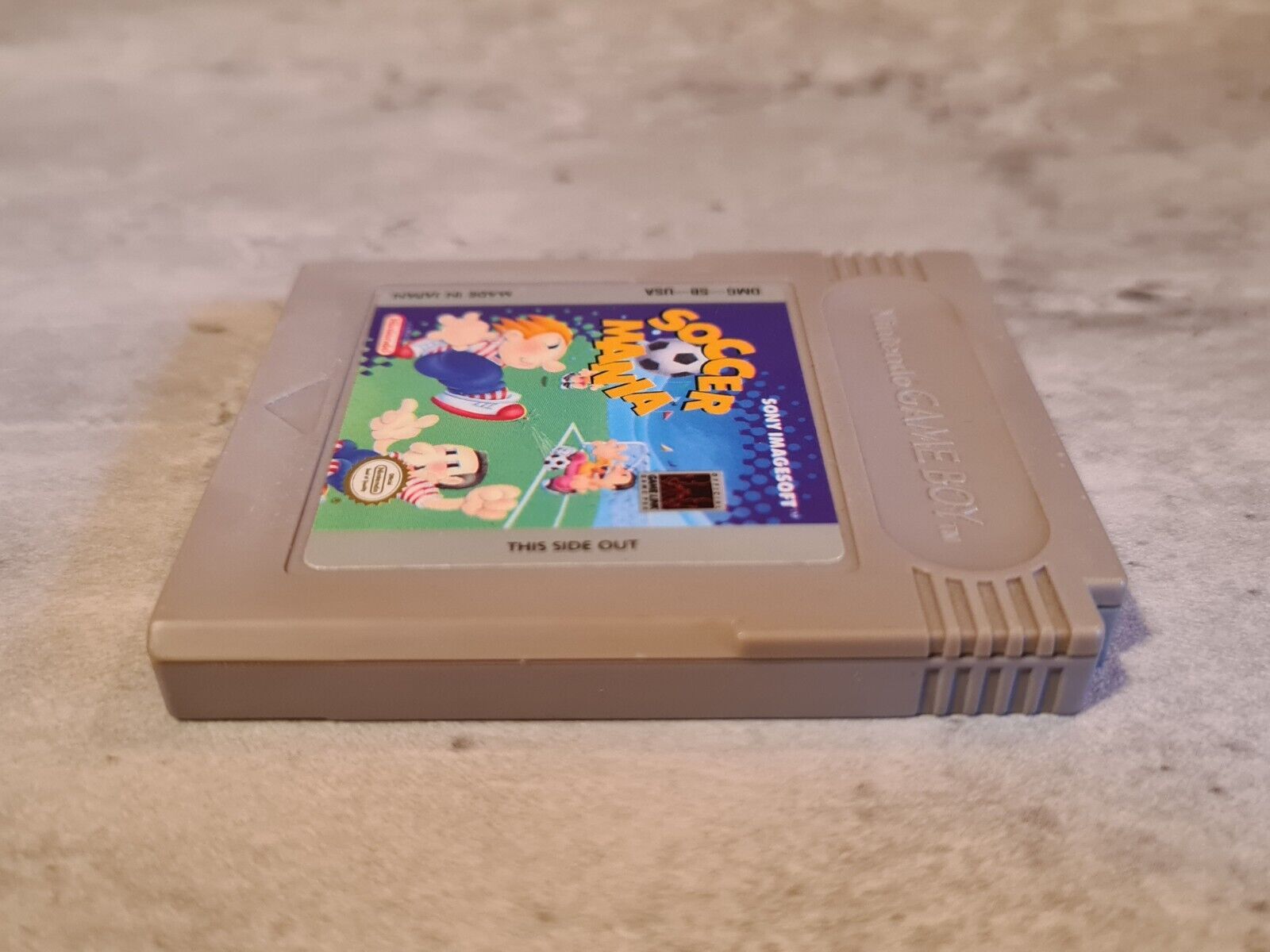 Nintendo Game Boy Classic Spiel Soccer Mania Modul USA - T-Retro-Games 