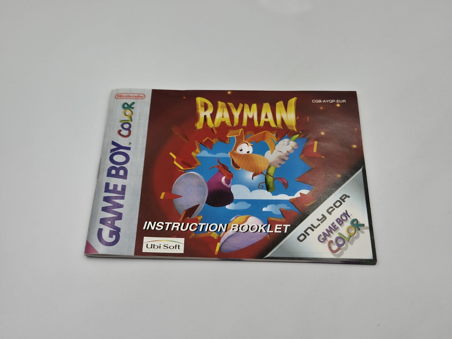 Nintendo Game Boy Color Spiel Rayman mit OVP und Anleitung EUR