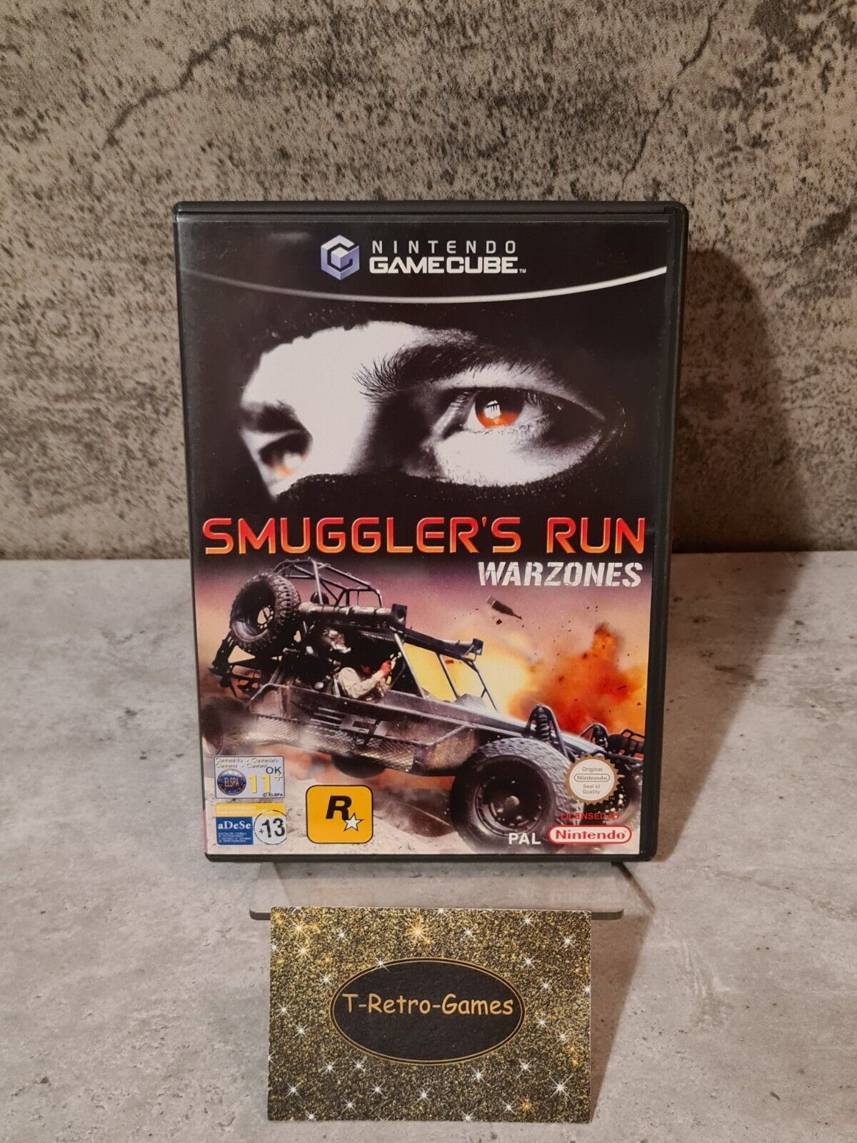 Nintendo GameCube Smuggler's Run Warzones mit OVP und Anleitung ESP - T-Retro-Games 