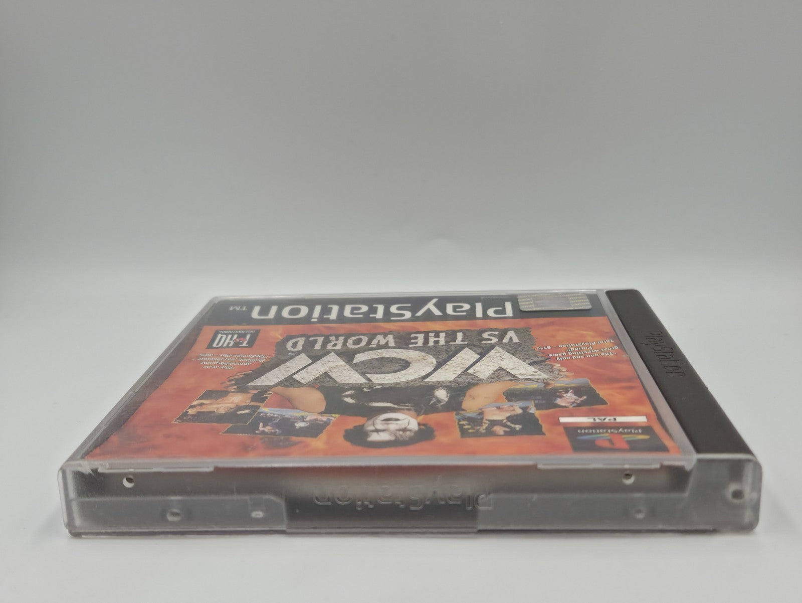 PS1 Playstation 1 WCW Vs. The World mit OVP und Anleitung Multilingual