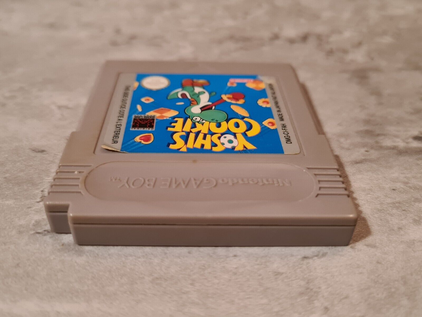 Nintendo Game Boy Classic Spiel Yoshi's Cookie Modul FAH - T-Retro-Games 