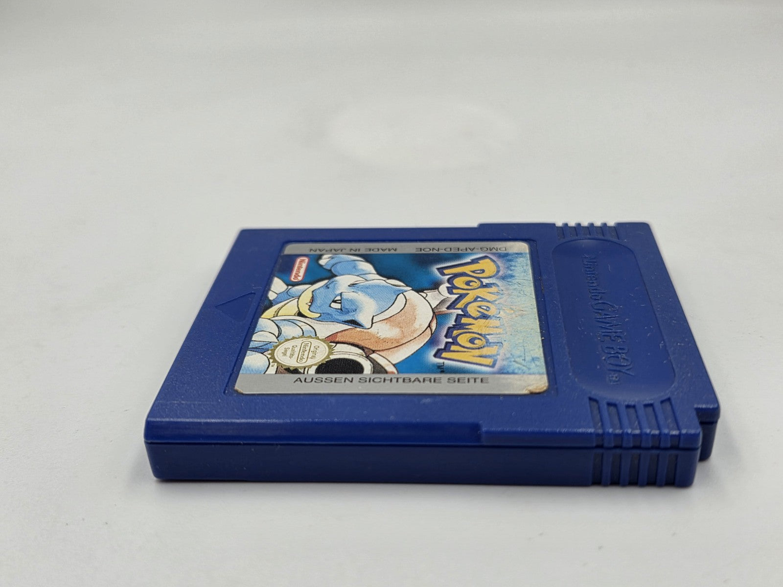 Nintendo Game Boy Classic Pokemon Blaue Edition Modul NOE speichert