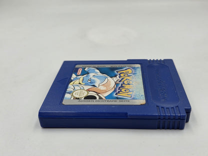 Nintendo Game Boy Classic Pokemon Blaue Edition Modul NOE speichert