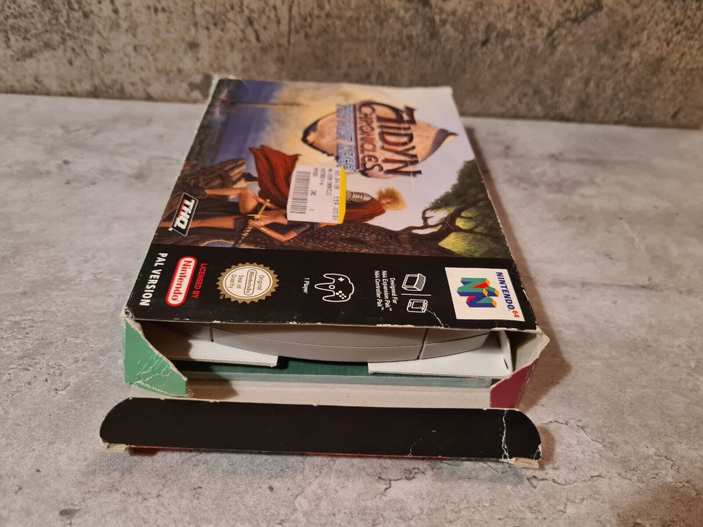 N64 Nintendo 64 Aidyn Chronicles The First Mage mit OVP und Anleitung EUR - T-Retro-Games 