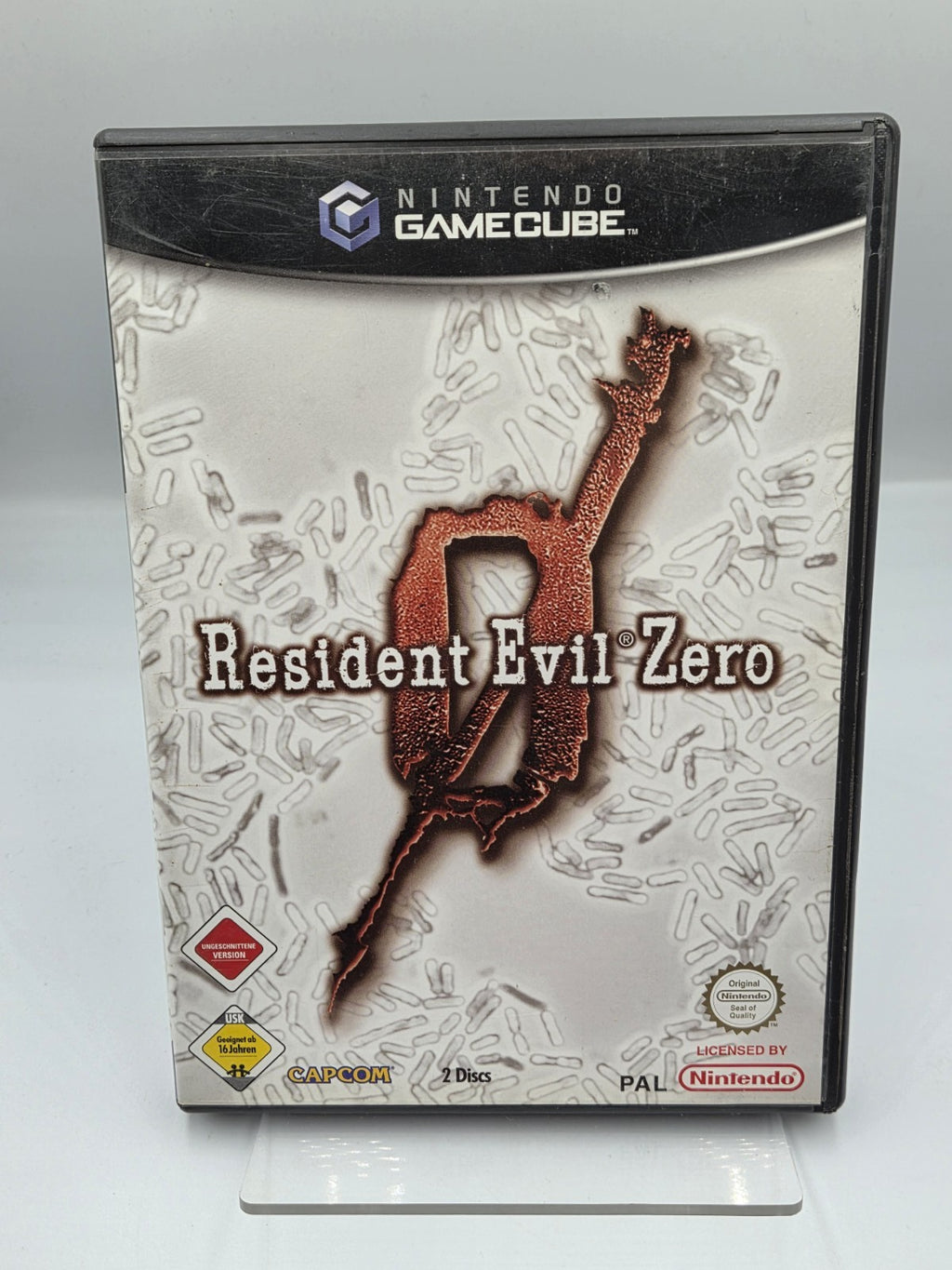 Nintendo GameCube Resident Evil Zero mit OVP und Anleitung NOE 2 Discs - T-Retro-Games 