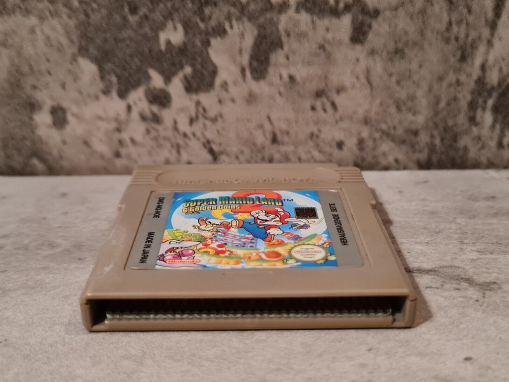 Nintendo Gameboy Classic Spiel Super Mario Land 2: 6 Golden Coins Modul NOE - T-Retro-Games 