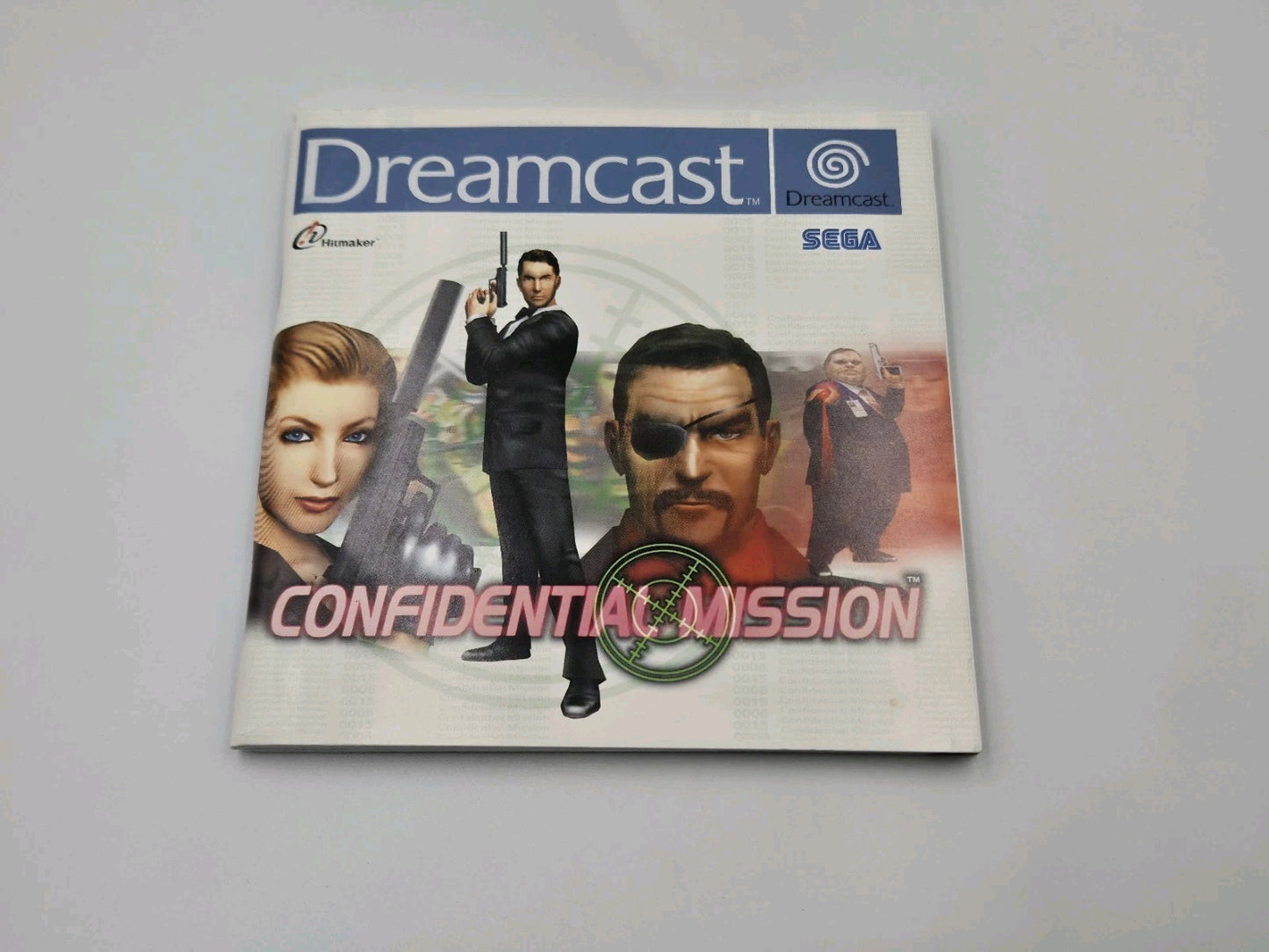 Sega Dreamcast Spiel Confidential Mission mit OVP und Anleitung Multilingual 