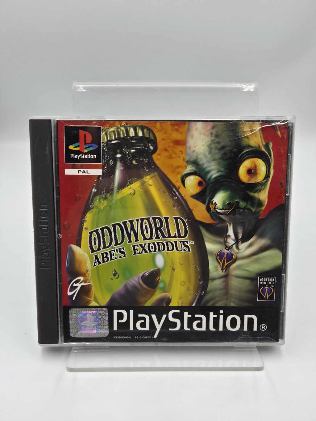 PS1 Playstation 1 Oddworld Abe's Exodus mit OVP + Anleitung Deutsch 2 Discs