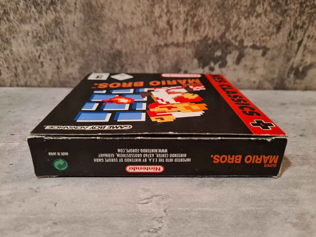 Nintendo Gameboy Advance Super Mario Bros. mit OVP und Anleitung EUR - T-Retro-Games 
