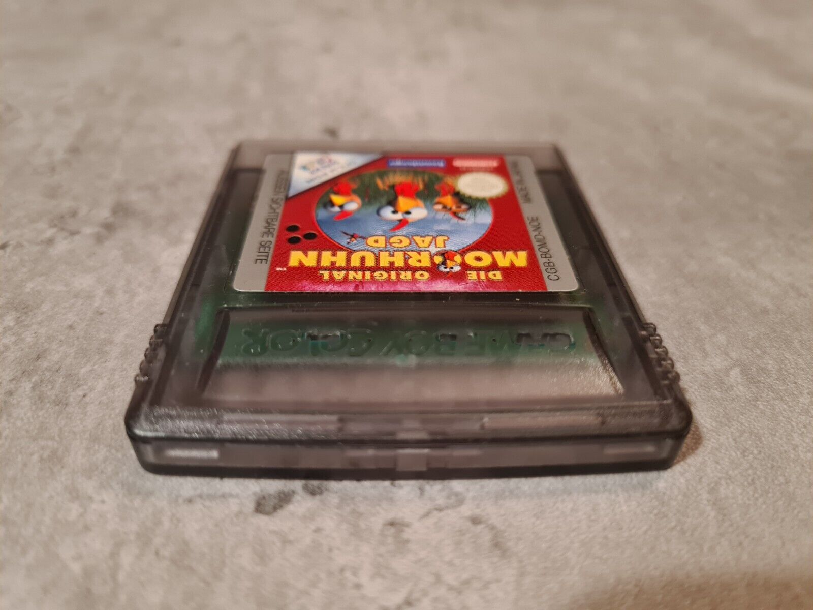 Nintendo Game Boy Color Die Original Moorhuhn Jagd NOE Modul - T-Retro-Games 