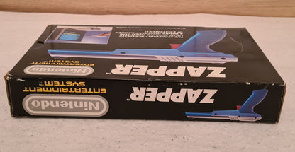 Nintendo NES Zapper Light Gun 1985 Grau Grey OVP - T-Retro-Games 