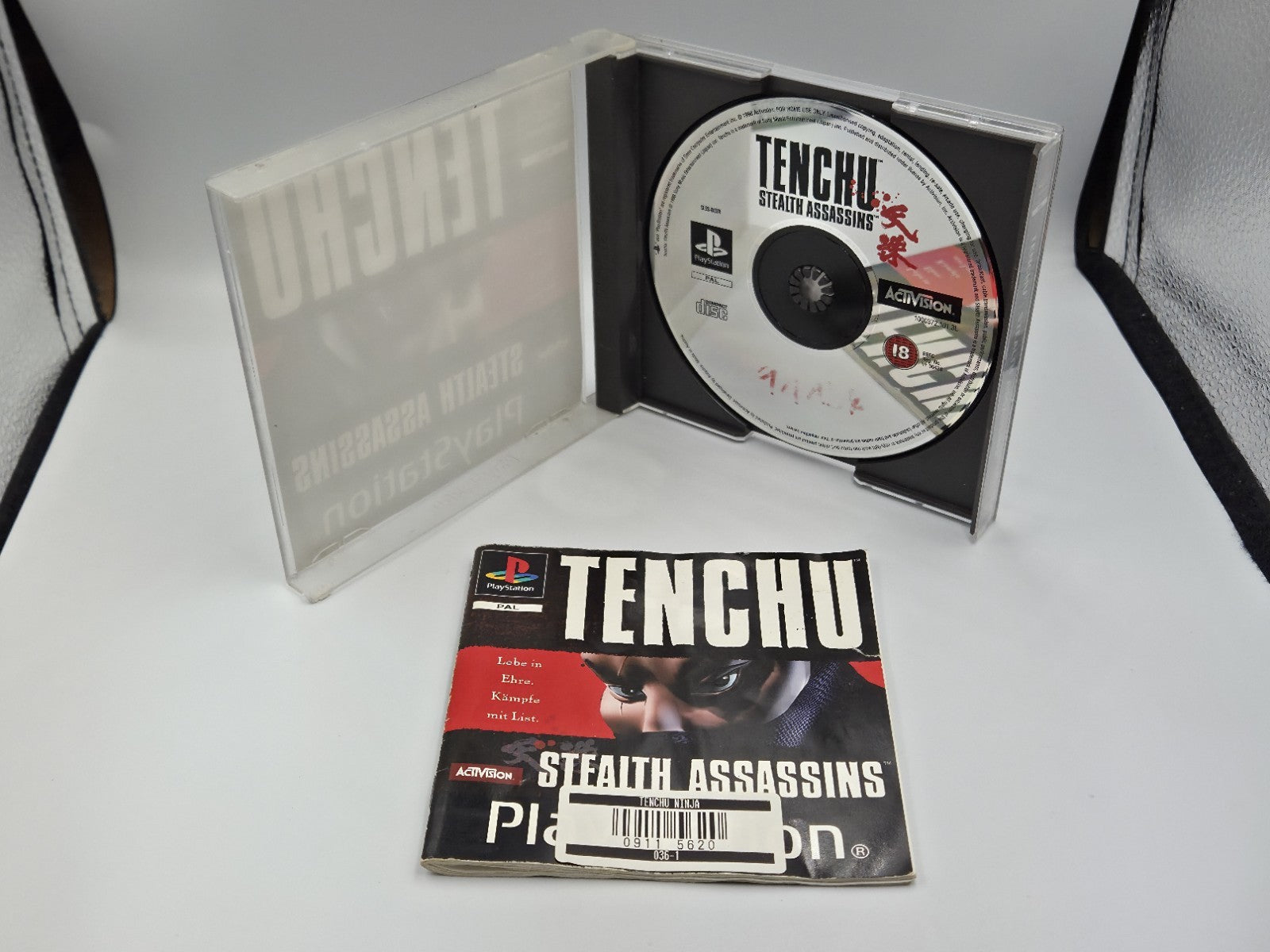 PS1 Playstation 1 Spiel Tenchu Stealth Assassins mit OVP und Anleitung Deutsch