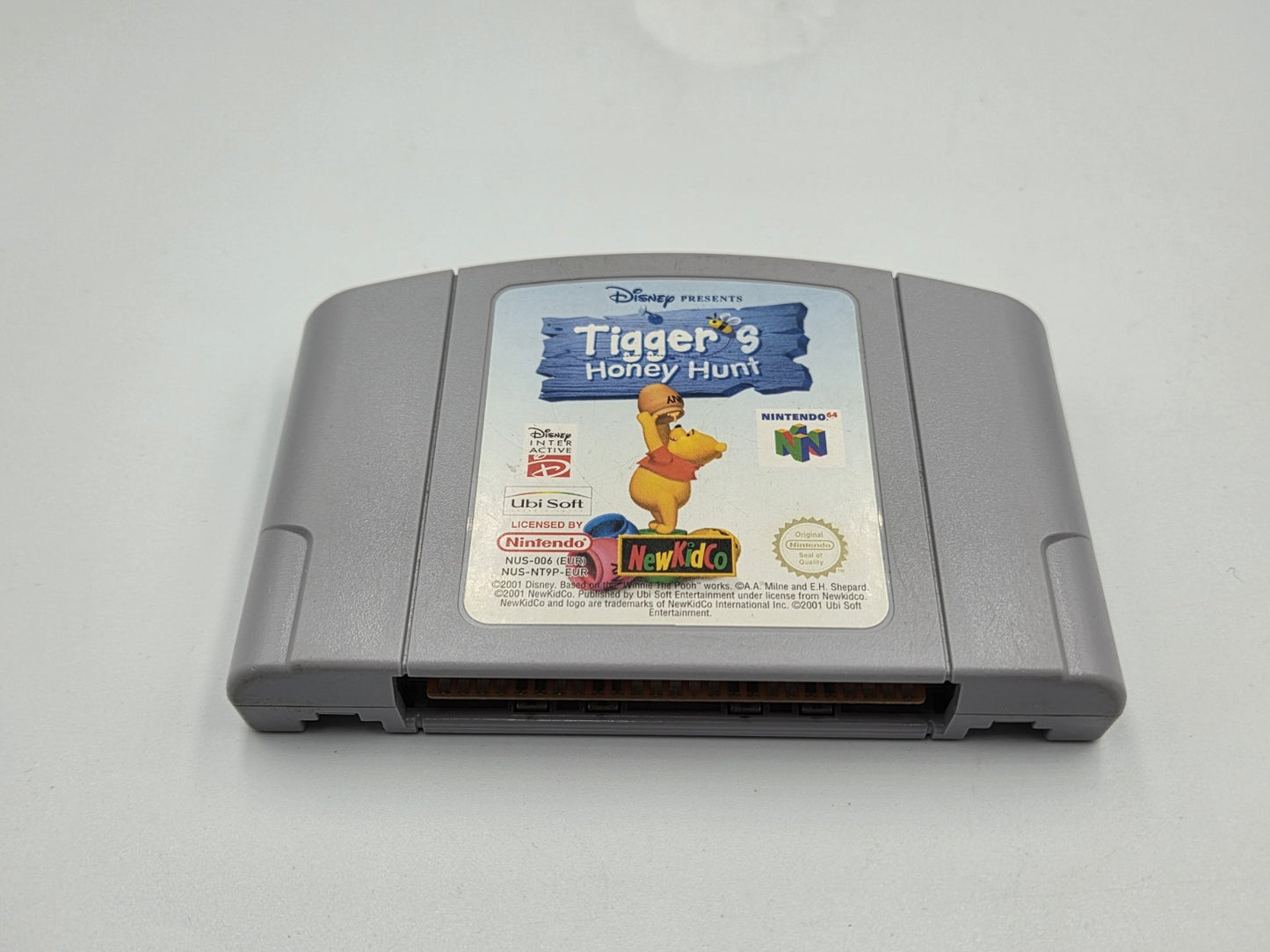 N64 Nintendo 64 Disney's Tigger's Honey Hunt mit OVP und Anleitung EUR