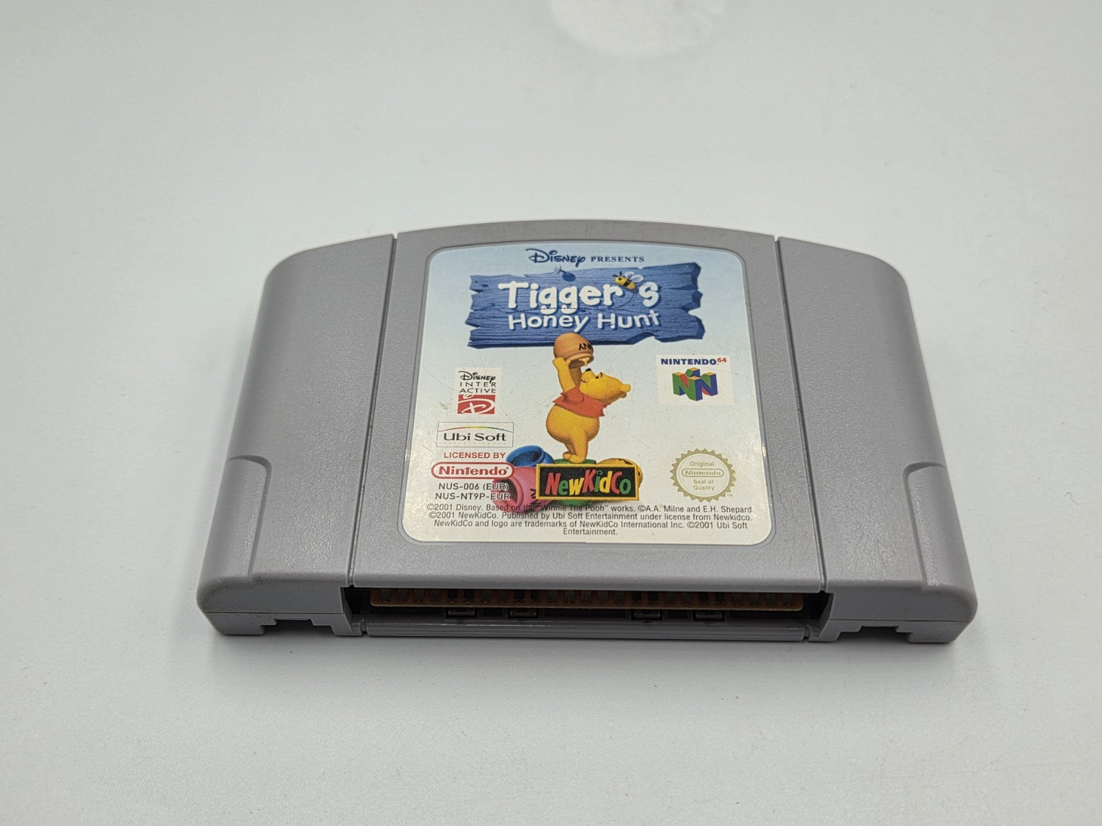 N64 Nintendo 64 Disney's Tigger's Honey Hunt mit OVP und Anleitung EUR