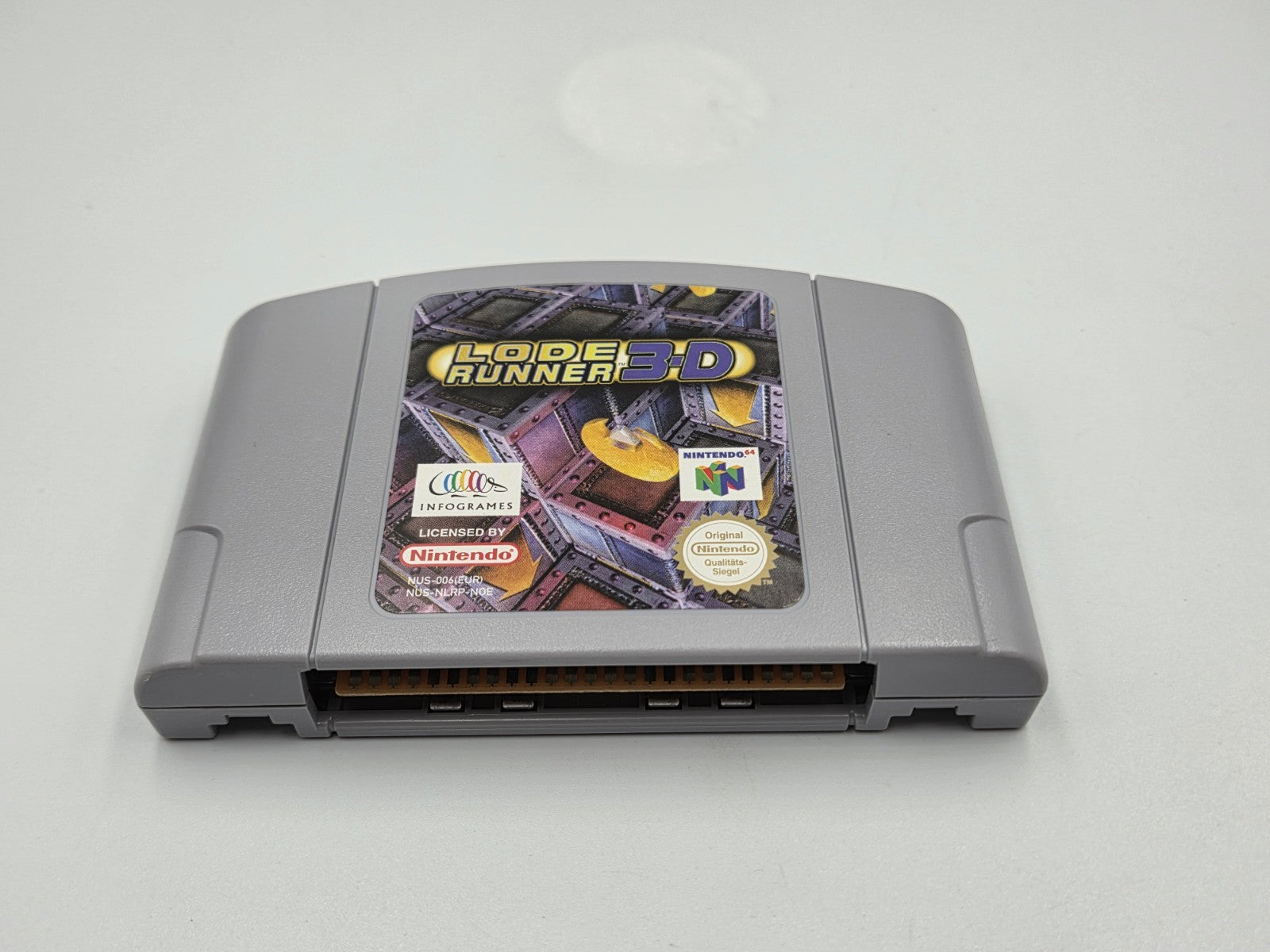 N64 Nintendo 64 Lode Runner 3-D mit OVP und Anleitung NOE