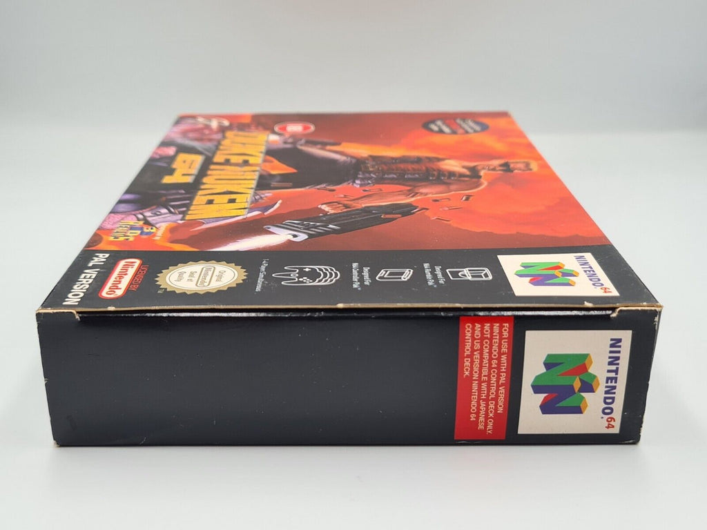 N64 Nintendo 64 Duke Nukem 64 mit OVP und Anleitung UKV - T-Retro-Games 